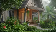 10 Rumah Ala Pedesaan yang Bikin Pikiran Lebih Tenang, Suasana Asri dan Damai