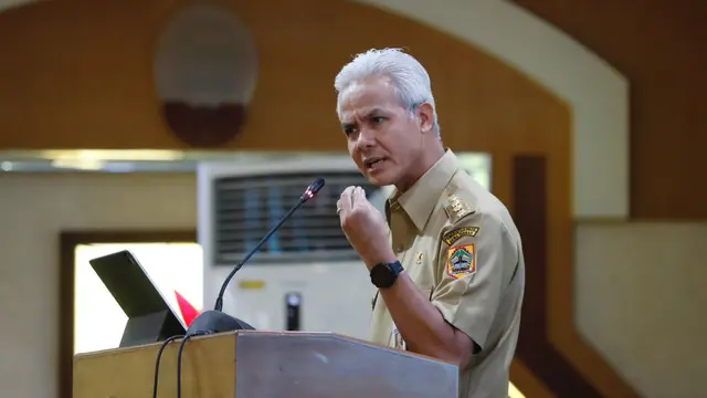 Gubernur Jawa Tengah (Jateng) Ganjar Pranowo