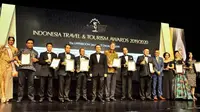 Indonesia Travel and Tourism Awards 2019/2020. (Liputan6.com/Henry)