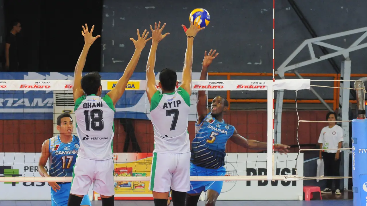 Surabaya Samator vs Jakarta Pertamina Energi