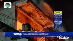 Ratusan warga Kelurahan Bangunsari, Ponorogo, bantu untuk memadamkan api yang menghanguskan tiga rumah. Kejadian berawal ketika penghuni rumah mendengar suara gemuruh api, dan diduga karena korsleting arus listrik.