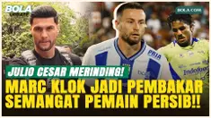 Julio Cesar: Pidato Marc Klok Sebelum Laga Bikin Pemain Persib Tampil Gila-Gilaan