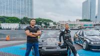 Suasana latihan Alpha Rules Drift Team di Sirkuit J99 Maxx Drift Karawaci. (Dok. Alpha Rules Drift Team)