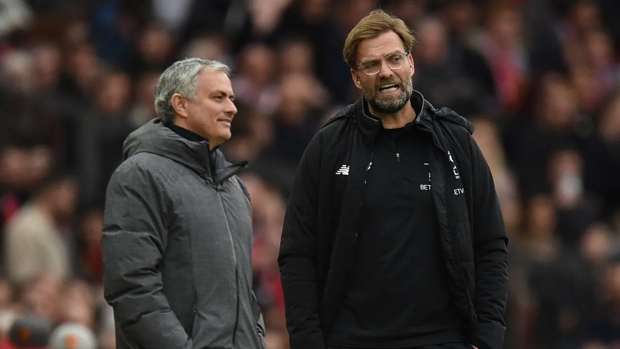 Jurgen Klopp dan Jose Mourinho