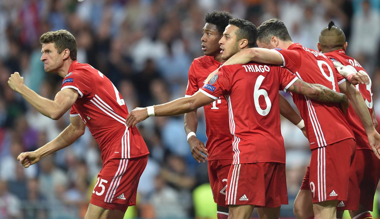 4. Bayern Munchen (Bundesliga) - 2,10 Miliar Poundsterling. (AFP/Christof Stache)