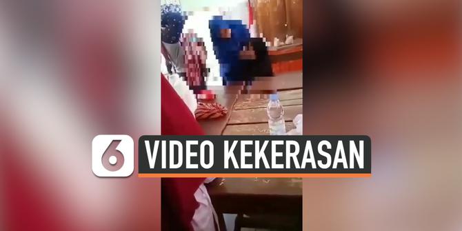 VIDEO: Viral, Emak-Emak Tampar Bocah SD di Makassar