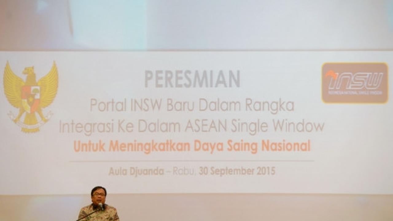 Peluncuran portal Indonesia National Single Window