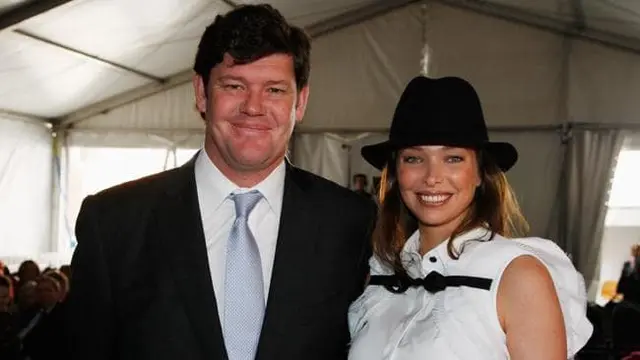 James Packer dan Erica Packer (dailytelegraph.com.au)