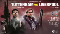 Tottenham Hotspur vs Liverpool FC (Liputan6.com/Abdillah)