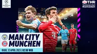 Link Live Streaming Liga Champions : Manchester City Vs Bayern Munchen di Vidio. (Sumber : dok. vidio.com)