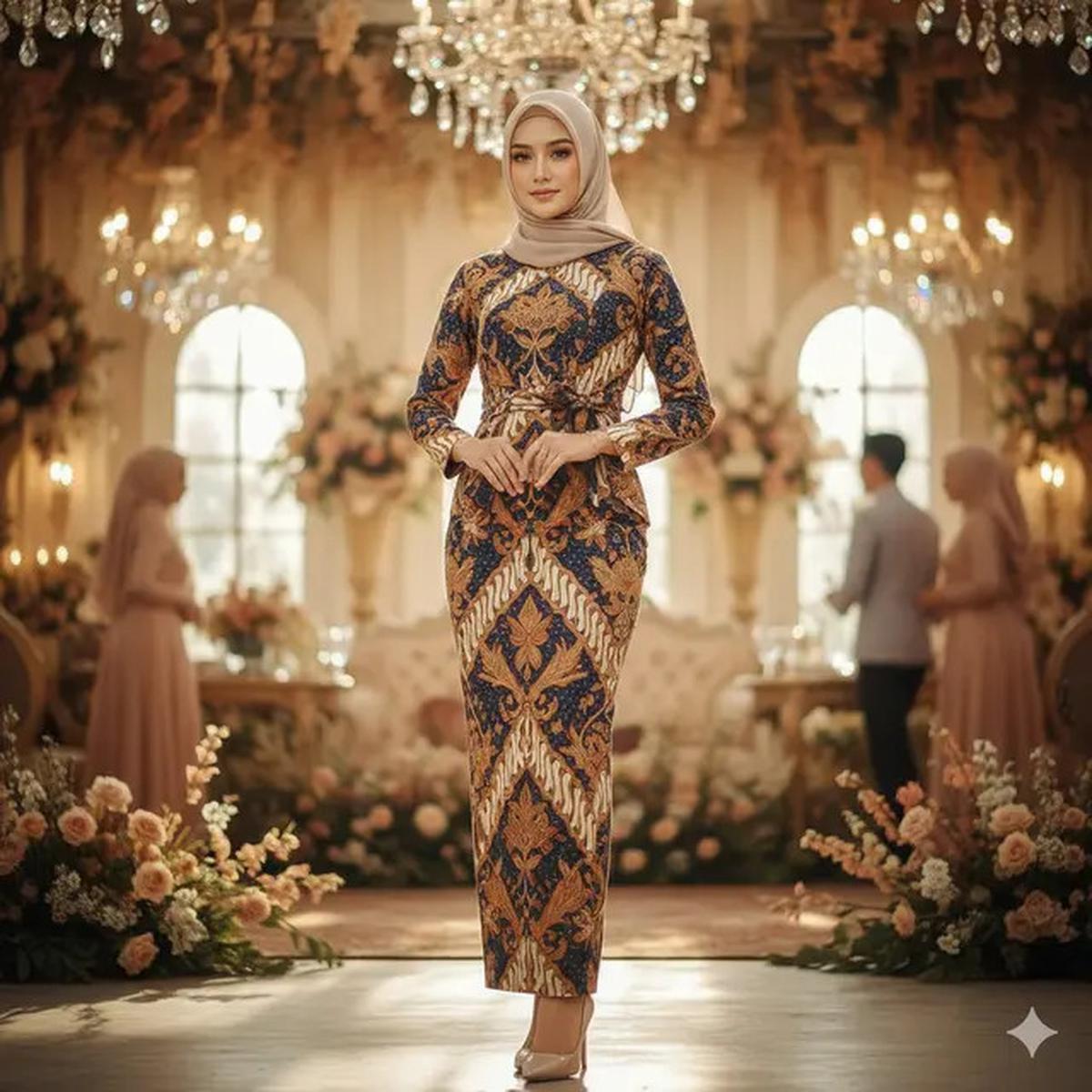 9 Model Gamis Batik buat Kondangan 2025 yang Modern dan Elegan