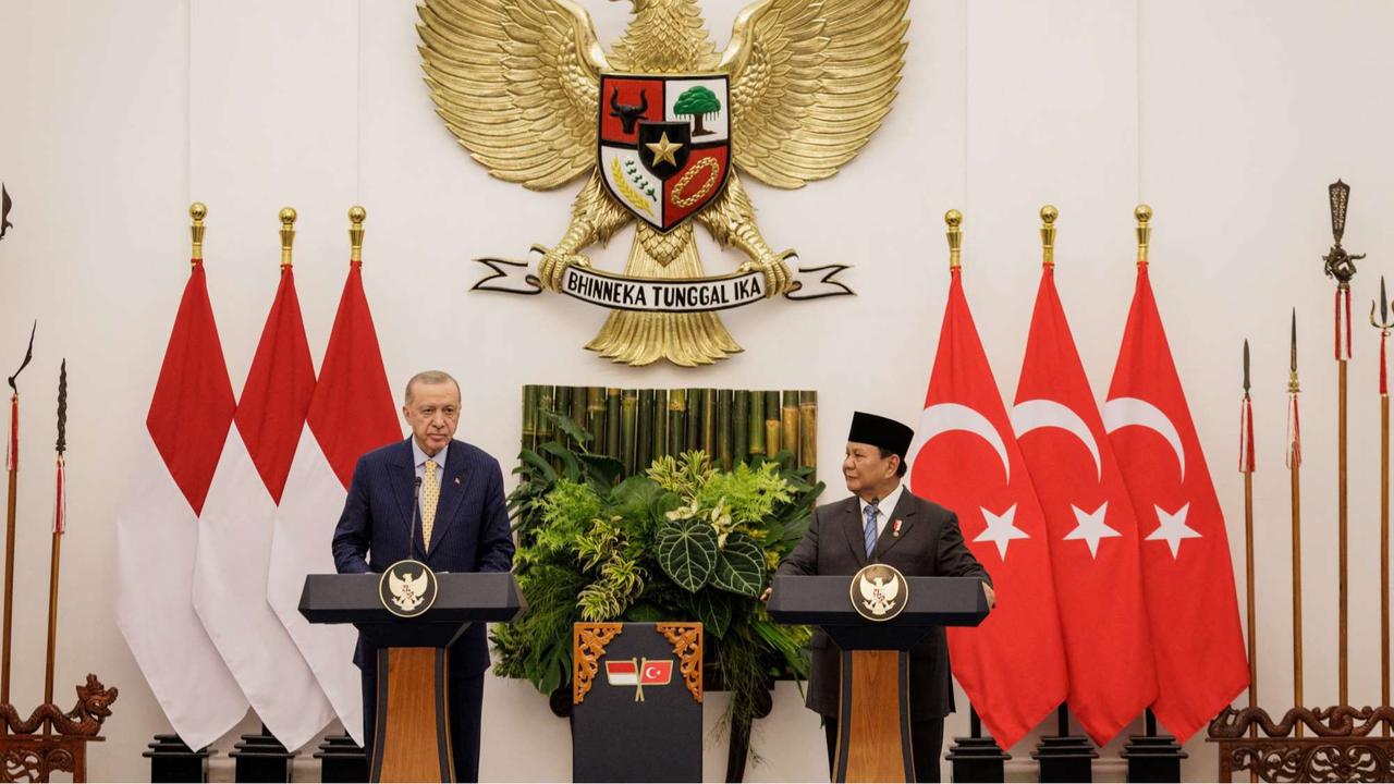 Presiden Prabowo terima kunjungan Presiden Turki Erdogan di Istana Bogor
