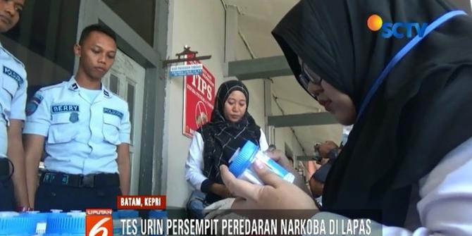 Antisipasi Narkoba, 55 Pegawai Rutan Kelas 1A Tanjung Pinang Dites Urine