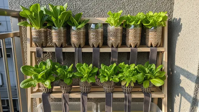 Ide Kebun Sayur Minimalis Tanpa Tanah Menggunakan Media Tanam Hidroton
