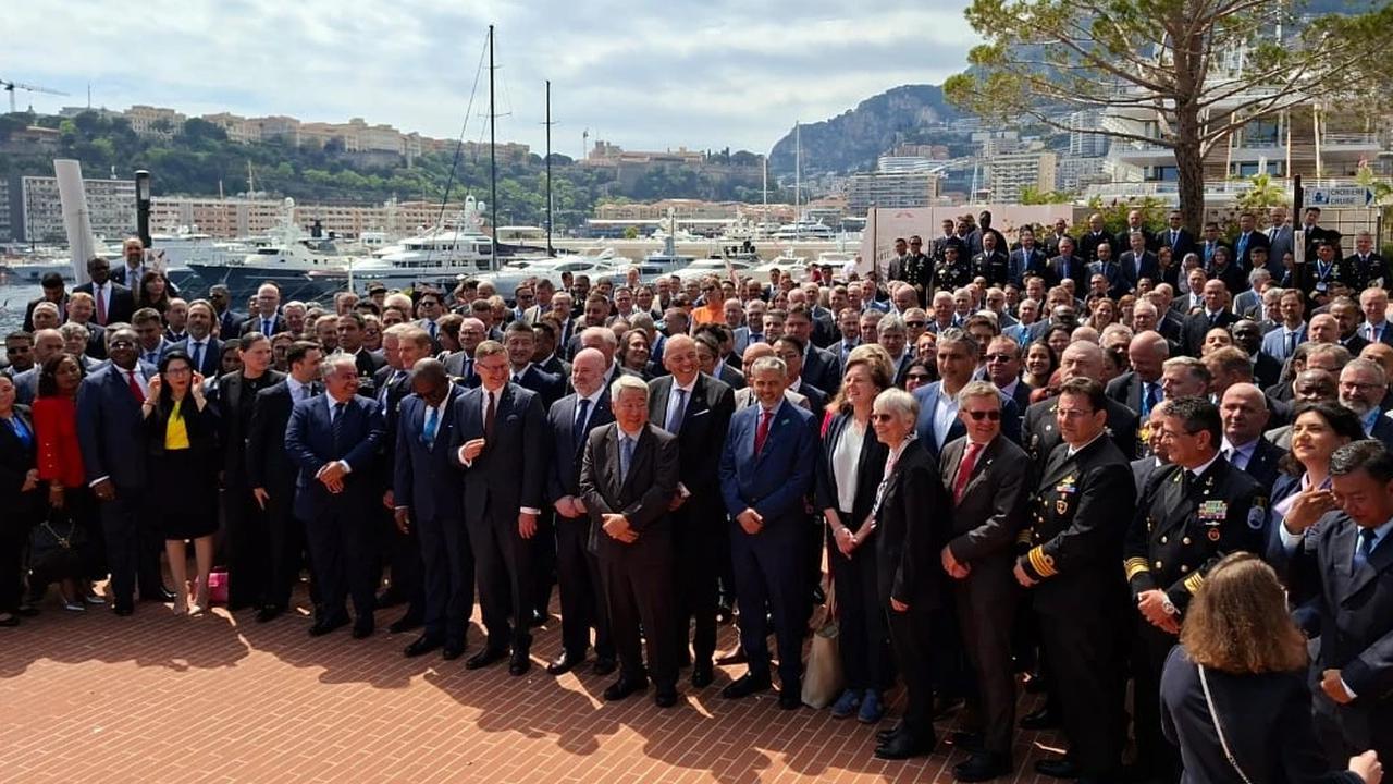 FOTO: Pushidrosal TNI AL Perkuat Peran Indonesia dalam Forum Hidrografi Dunia di Monaco