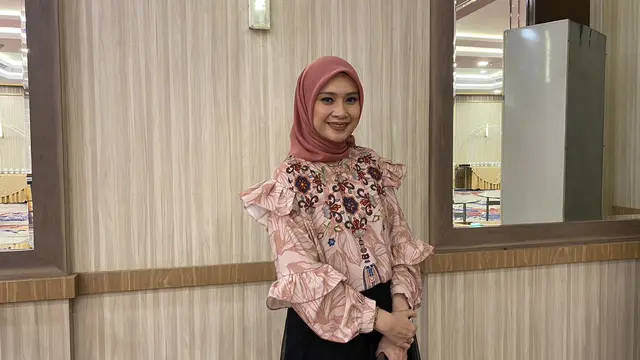 Irma Gustiana, yang merupakan seorang Psikolog saat ditemui di Acara Peluncuran ARUMI, Senen, Jakarta Pusat, Rabu, 26 Oktober 2023.