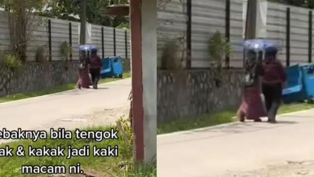 6 Momen Haru Anak Payungi Ibunya, Ada yang Rela Basah Kehujanan