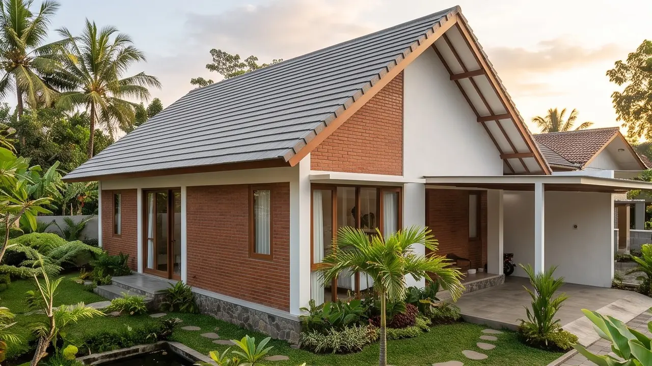 desain rumah 4 kamar