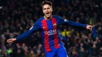 Gelandang Barcelona, Denis Suarez cetak dua gol ke gawang Real Sociedad (Foto: Istimewa)