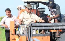 Prabowo Semringah Produksi Beras dan Jagung Indonesia Tertinggi Sepanjang Sejarah