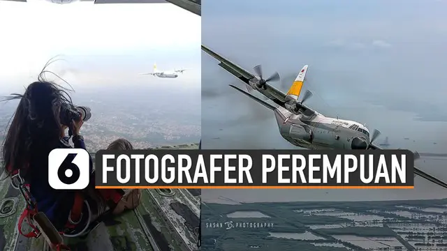 Memotret memang keahlian yang dimiliki oleh fotografer. Tapi bagaimana jika memotret pesawat dari ketinggian. Seperti yang dilakukan perempuan yang satu ini.