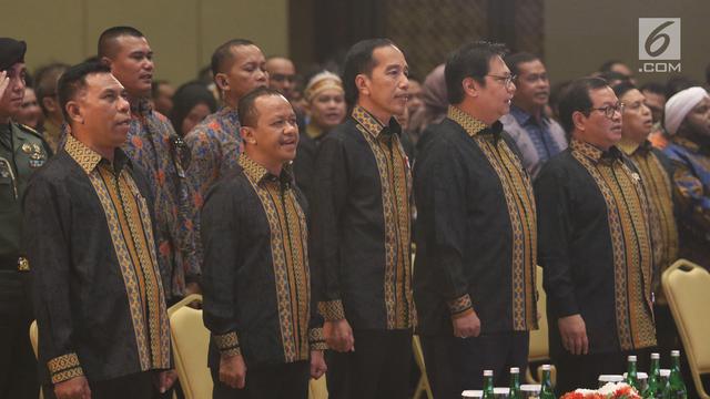 Presiden Jokowi Resmikan Munas HIPMI