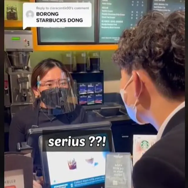 Aksi Heboh Pria Borong Semua Makanan dan Minuman di Gerai Kopi Internasional