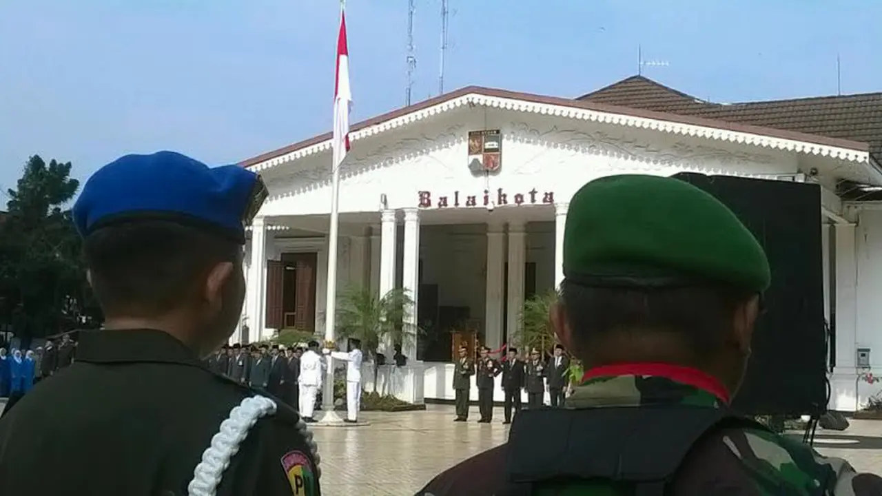 Upacara Hari Pahlawan di Bogor