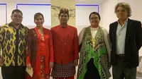 Perayaan ini dirayakan dengan fashion show batik dan penampilan angklung (Liputan6.com/KBRI Roma).