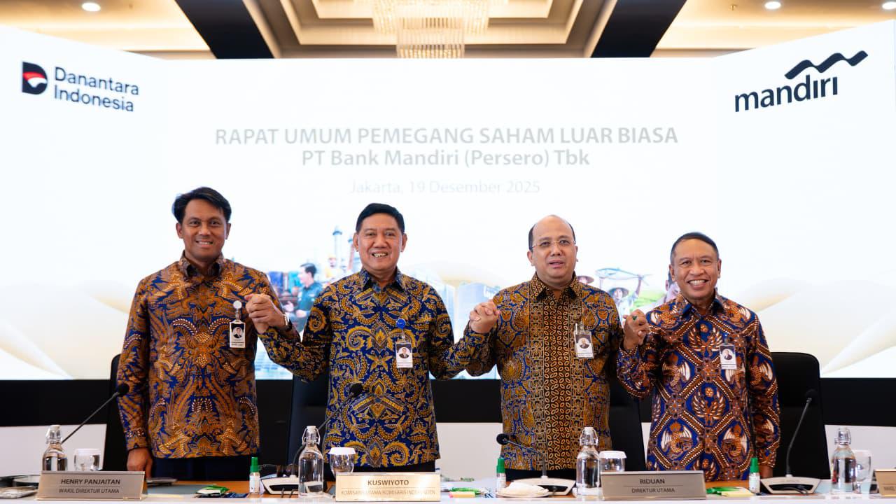 RUPSLB Bank Mandiri Rombak Jajaran Komisaris, Berikut Daftar Terbarunya