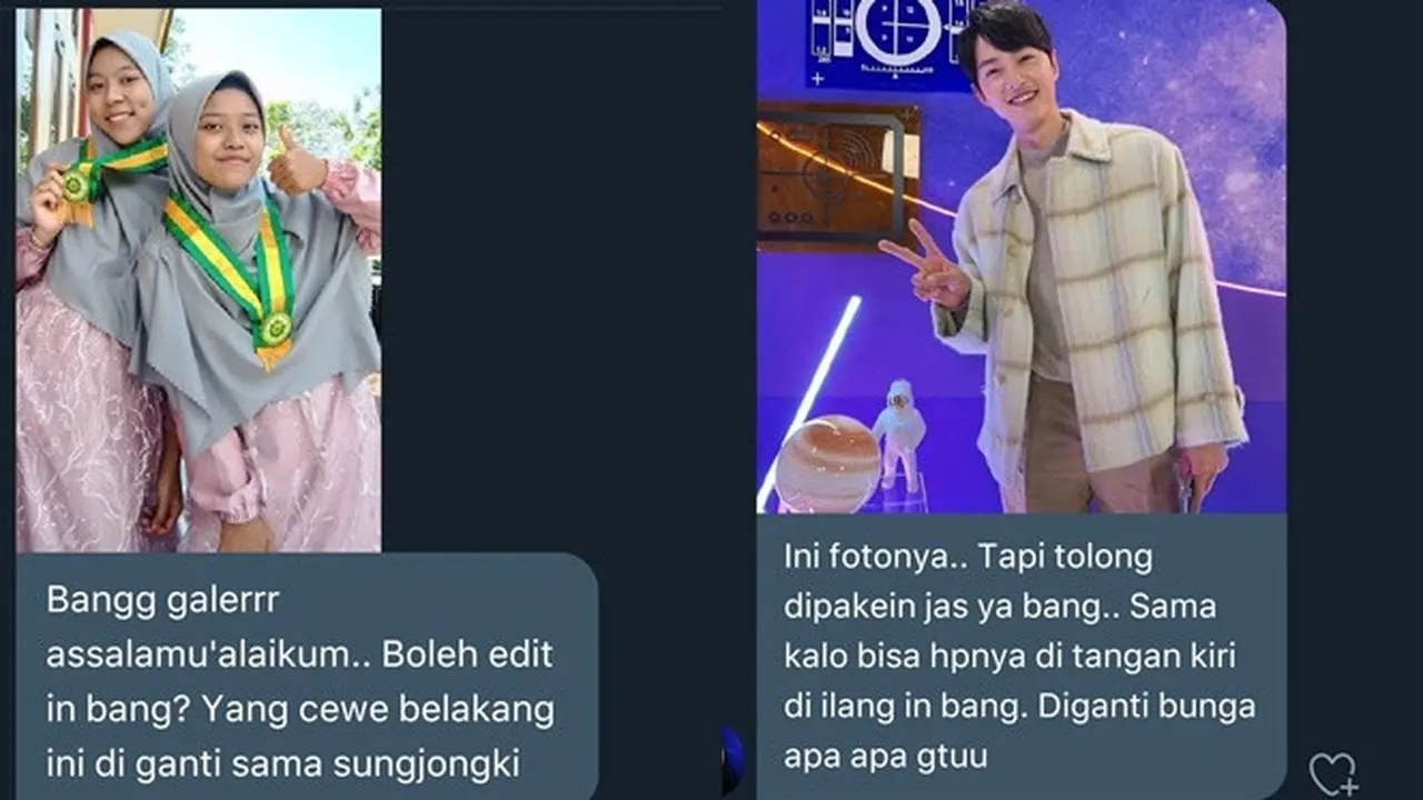 6 Editan Foto Bareng Artis Korea Ini Halu Banget, Bikin Ngakak