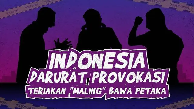 Aksi fitnah dan penghasutan teriakan "maling" di tengah keramaian menimbulkan korban tak bersalah.