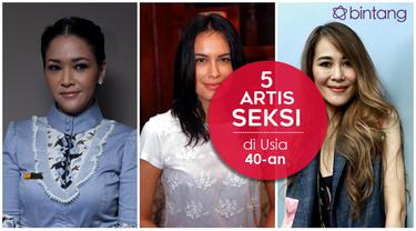 5 Artis Seksi Di Usia 40 An News Entertainment Fimela Com