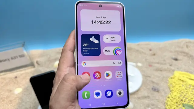 Samsung Galaxy A37 5G. Liputan6.com/Iskandar