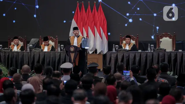 Presiden Jokowi Hadiri Sidang Laporan Tahunan MA 2019