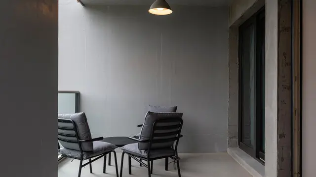 Teras Rumah Sederhana tapi Cantik Ukuran 3x3 (Foto: Reve Art AI)
