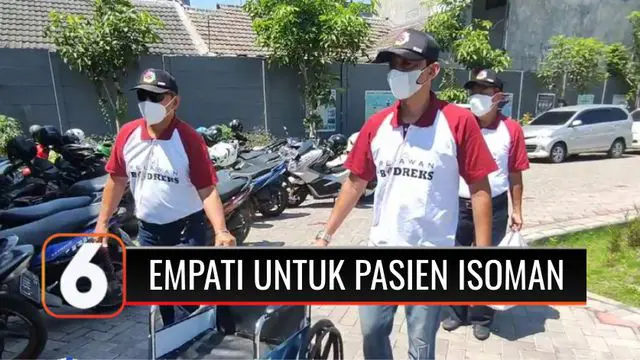 Di tengah tingginya kasus positif Covid-19 di Kota Surabaya, Jawa Timur, sejumlah warga tergugah untuk membantu mereka yang tengah menjalani isolasi mandiri. Bantuan yang diberikan berupa alat kesehatan dan makanan. #YukIndonesiaBisa