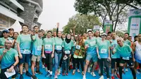 Menggemparkan semangat #JagaSehatmu di Yogyakarta, acara KlikDokter Run Fest berjalan lancar.