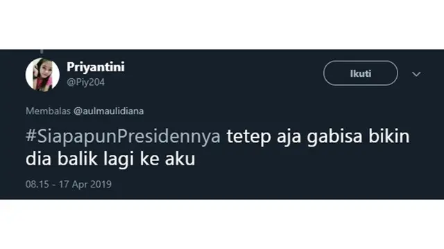 Siapapun presidennya