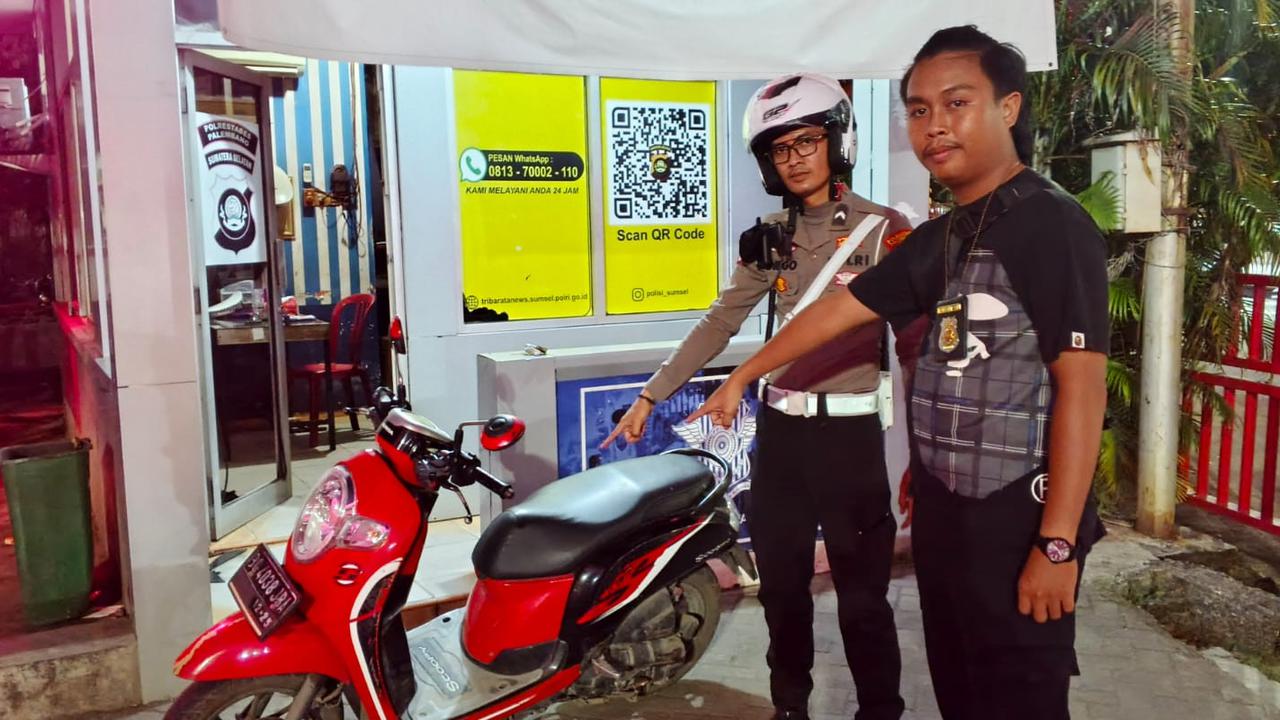 Pemuda Ini Ngamuk di Poslantas Usai Ditilang, Tendang Pintu Sampai Pecah lalu Kabur sampai Pacarnya Ketinggalan