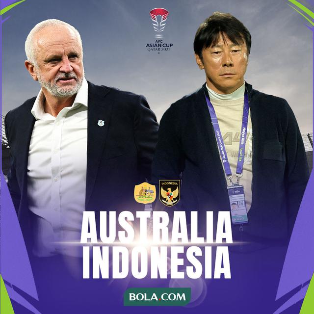 Piala Asia - Australia Vs Timnas Indonesia - Graham Arnold Vs Shin Tae-yong