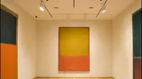 Ilustrasi: lukisan abstrak Mark Rothko di The Phillips Collection. Dok: The Phillips Collection