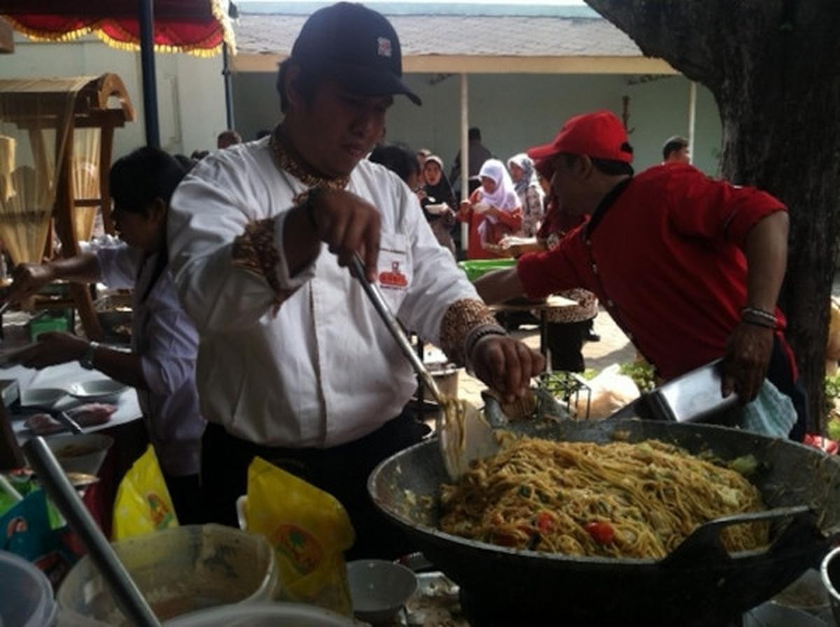 Ini hidangan nikmat tradisional saat open house di Kesultanan Yogya