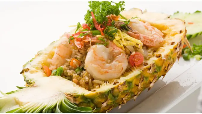 photo Resep Nasi Gireng Ati Ampela Pakai Nanas resep nasi goreng nanas ala thailand