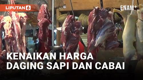 VIDEO: Harga Daging Sapi dan Cabai Merah Naik Jelang Ramadhan