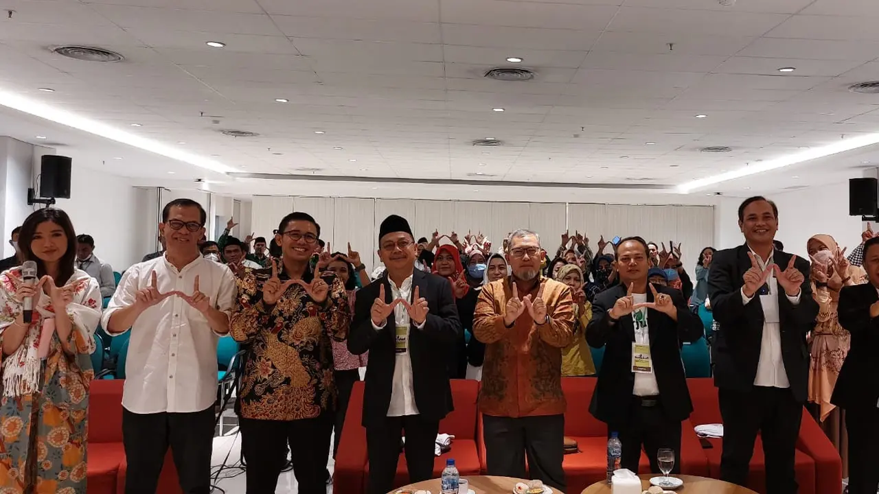 Forum Jurnalis Wakaf Indonesia  (Forjukafi) menggelar Rapat Kerja Nasional (Rakernas) di Perpustakaan Nasional pada Jumat (7/10/2022).