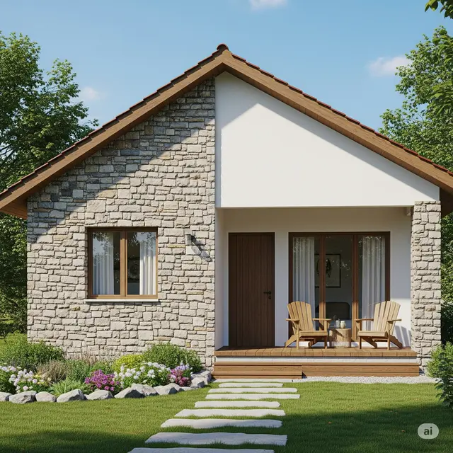 Inspirasi Rumah Sederhana Ukuran 5x7 Meter.