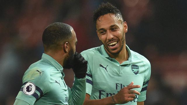 Image result for Lacazette Tak Cemburu Aubameyang Jadi Pilihan Utama di Arsenal