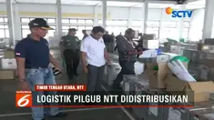 KPUD mendahulukan distribusi ke 3 kecamatan dengan jarak cukup jauh serta medan jalan yang parah.
