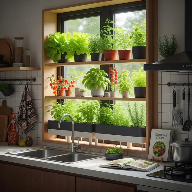 9 Model Kebun Mini yang Bikin Dapur Selalu Ada Sayur, Rumah Asri dan Hemat